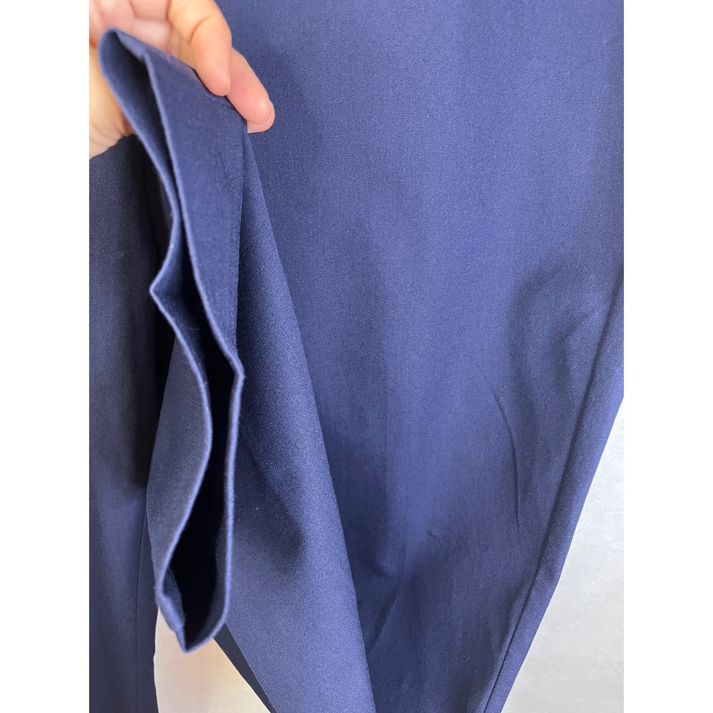 Chico's women's  navy blue straight leg trousers Sz 1.5R / 10R‎ - Picture 8 of 10